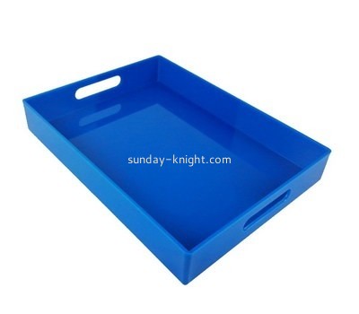 Bespoke blue acrylic large acrylic tray STK-062