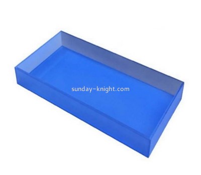 Bespoke blue acrylic bed tray STK-063
