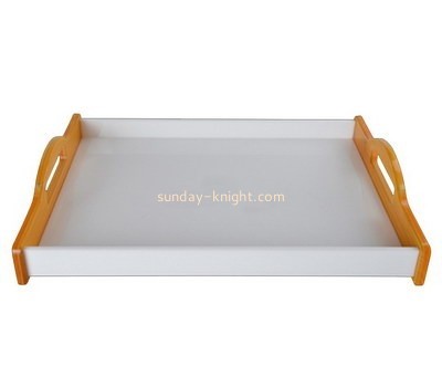 Custom lucite trays with handle STK-077