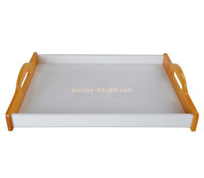 Custom lucite trays with handle STK-077