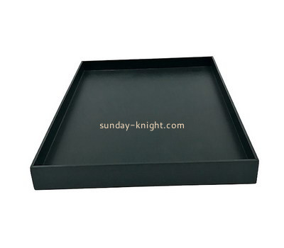 Bespoke black plastic platter trays STK-087