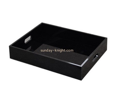 Bespoke black acrylic display tray STK-093