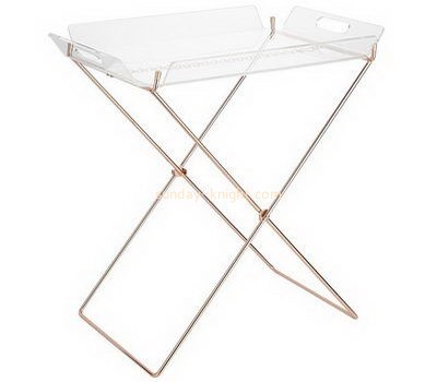 Bespoke acrylic folding tray table AFK-159