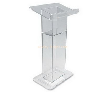 Bespoke clear acrylic pulpit AFK-181