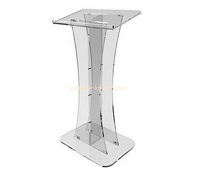 Bespoke clear acrylic podium designs AP-187