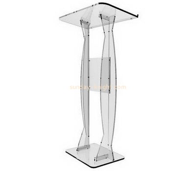Bespoke clear acrylic podiums and lecterns AP-186