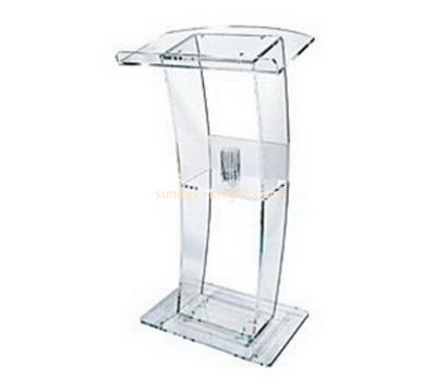 Bespoke clear acrylic lecterns and podiums for sale AP-188