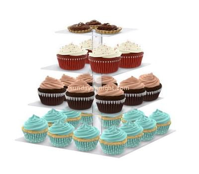 Bespoke acrylic mini cupcake display stand FSK-061