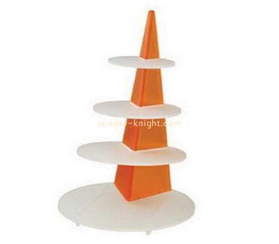 Bespoke tiered plastic display stands FSK-070