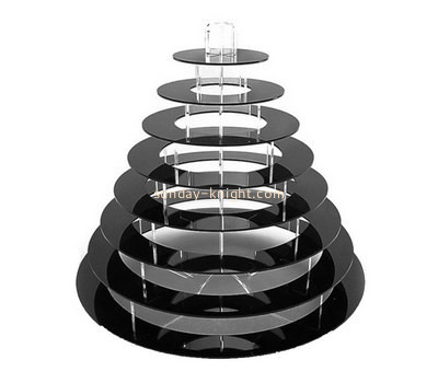 Bespoke acrylic tiered display stands FSK-072