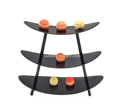 Bespoke tiered acrylic macaron display FSK-074