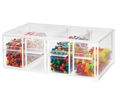 Bespoke clear acrylic box of candy FSK-107