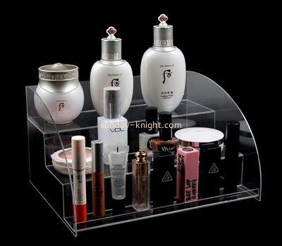 Customize clear acrylic cosmetic store display MDK-128
