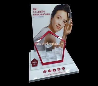 Customize acrylic cosmetic product display MDK-155