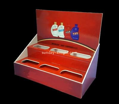 Customize retail lucite makeup display unit MDK-180