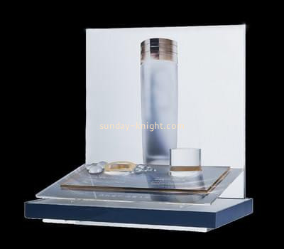 Customize lucite makeup retail display holders MDK-181