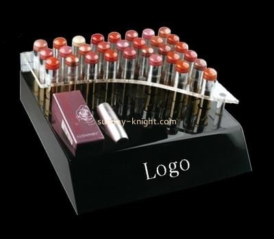 Customize black acrylic lipstick display stand MDK-187