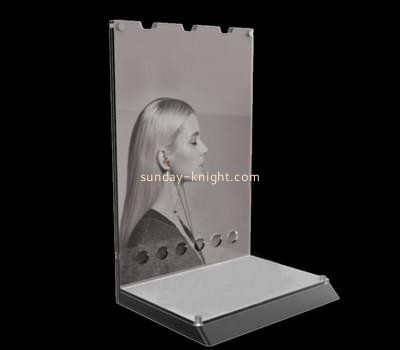 Customize lucite countertop cosmetic display MDK-191