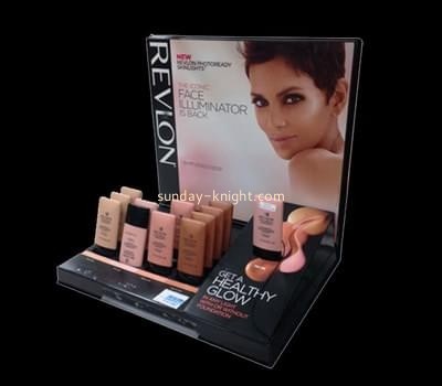 Customize lucite makeup counter display MDK-196