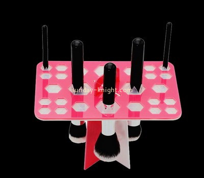 Customize acrylic pretty makeup brush holder MDK-218