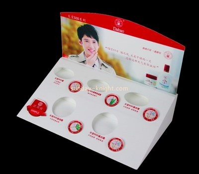 Customize lucite cosmetic store display MDK-271