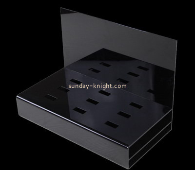 Customize black acrylic cosmetic holder MDK-274