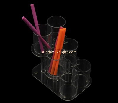 Customize clear acrylic makeup holder MDK-279