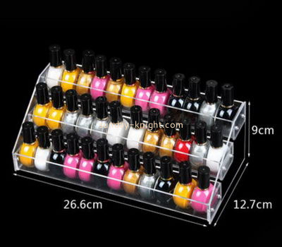 Customize acrylic finger nail polish holder MDK-366