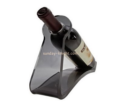 Customize acrylic single wine bottle holder WDK-085