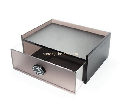 Customize acrylic single drawer box DBK-660