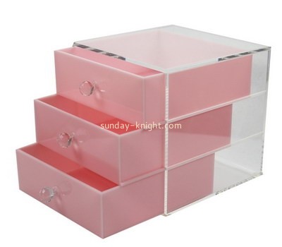 Customize acrylic drawer box design DBK-671
