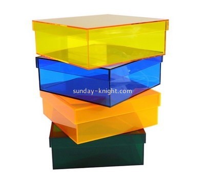 Customize acrylic box with lid DBK-676