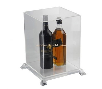 Customize acrylic bottle display box DBK-693