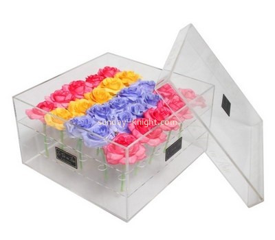 Customize acrylic roses case DBK-718
