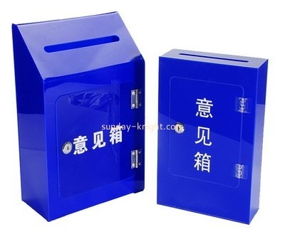 Customize acrylic employee suggestion box DBK-744