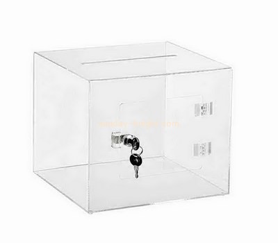 Customize acrylic secure suggestion box DBK-774