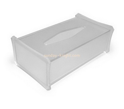 Customize acrylic tissue box holder DBK-801