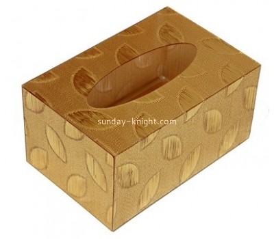 Customize gold tissue box cover DBK-805
