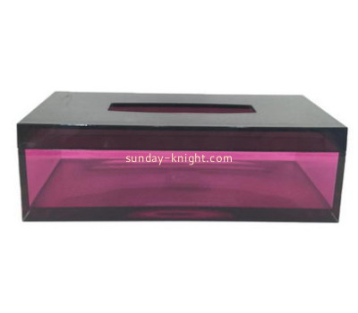 Customize acrylic napkin box holder DBK-851