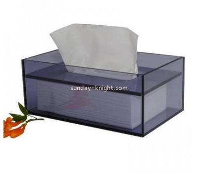 Customize acrylic design tissue box DBK-856