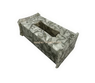 Customize acrylic designer tissue box cover DBK-865