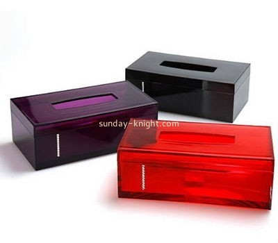 Customize acrylic cool tissue box DBK-872