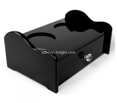 Customize black organizer box DBK-879