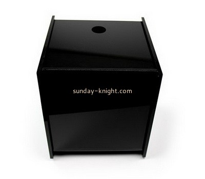 Customize black acrylic box DBK-896