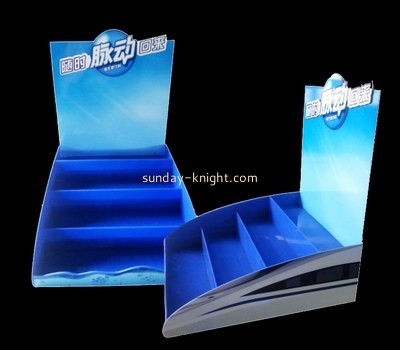Customize acrylic tiered bottle display ODK-401
