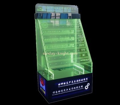 Customize shop acrylic tiered display ODK-425