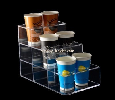 Customize acrylic paper coffee cup holder ODK-463