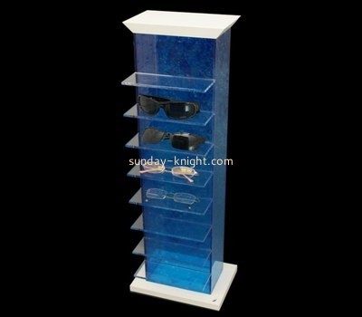 Customize acrylic tiered display rack ODK-552