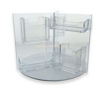 Customize lucite multiple brochure holder BHK-541