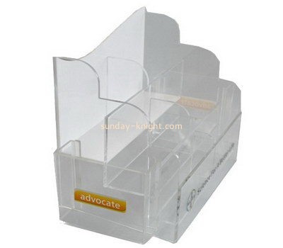 Customize clear plastic brochure holder BHK-547
